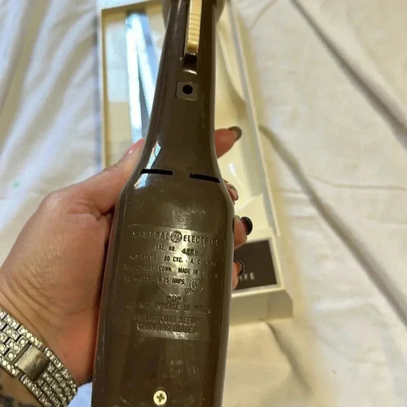 Vintage GE electric slicing knife with holder - Picture 4 of 4